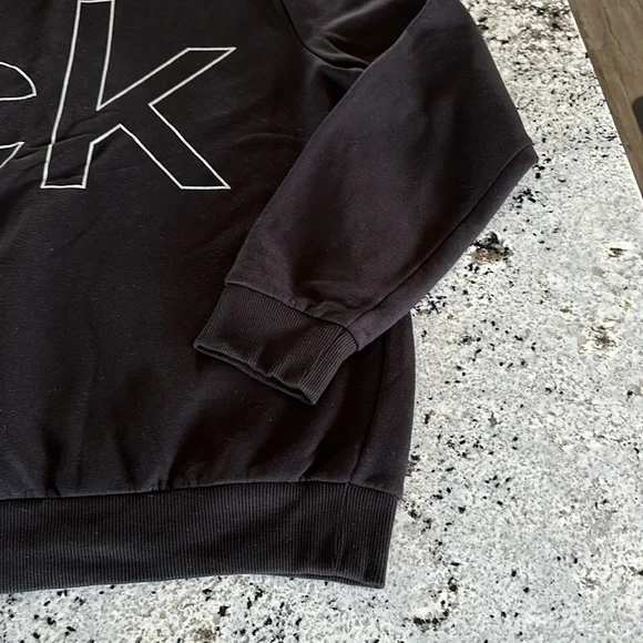 Calvin Klein Men’s Crewneck Sweatshirt - Black - XXL - Picture 4 of 5